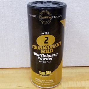 Sun Glo Shuffleboard powder / wax - 1 speed - twin pack + Silicone spray